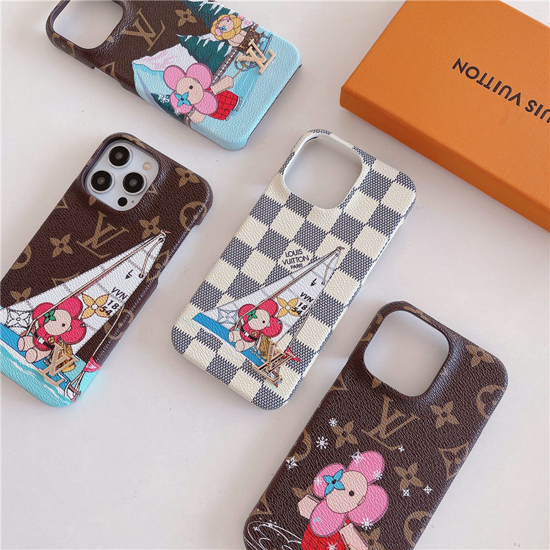 ルイヴィトン ヴィヴィエンヌ iphone ケース16/15/15plus iphone