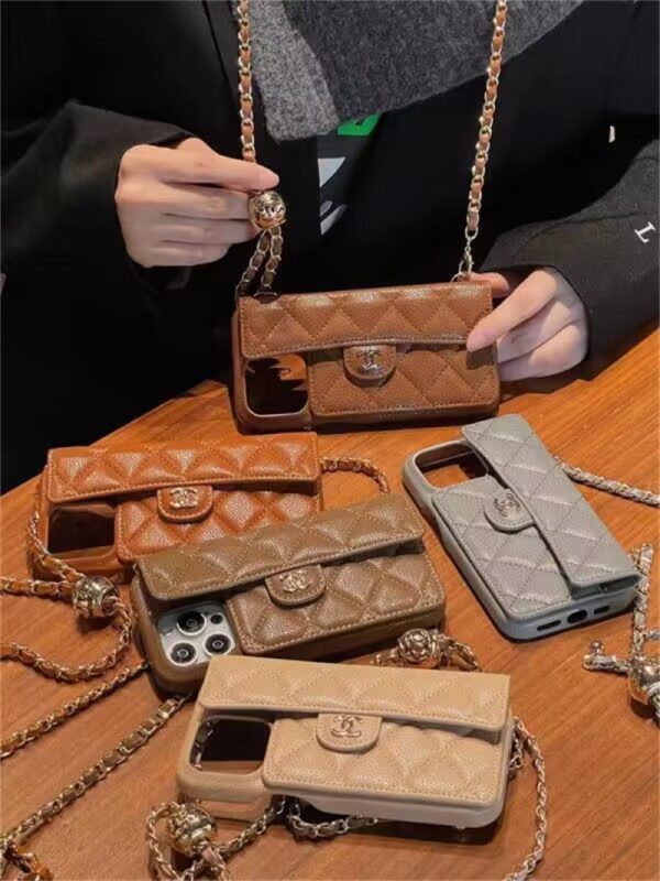 chanel スマホ ショルダー シャネル アイフォン15/14proケース スマホケース ショルダー ブランド iphone13/13promax ケース 斜めがけ 背面 収納