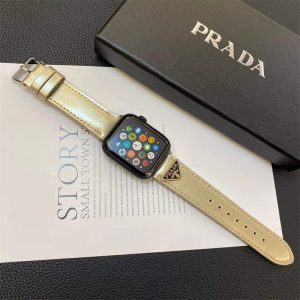 プラダ アップル ウォッチ バンド apple watch ベルト ブランド アップル ウォッチ バンド メンズ おしゃれ prada apple watch バンド レザー 女性 44/45/49mm