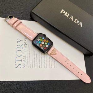 プラダ アップル ウォッチ バンド apple watch ベルト ブランド アップル ウォッチ バンド メンズ おしゃれ prada apple watch バンド レザー 女性 44/45/49mm