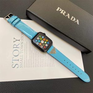 プラダ アップル ウォッチ バンド apple watch ベルト ブランド アップル ウォッチ バンド メンズ おしゃれ prada apple watch バンド レザー 女性 44/45/49mm