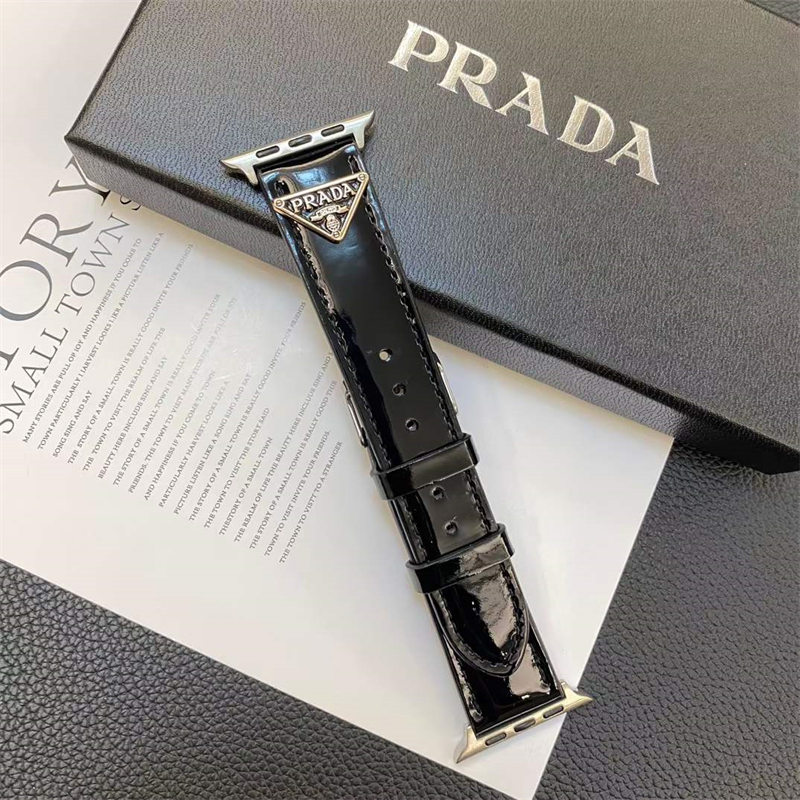 プラダ アップル ウォッチ バンド apple watch ベルト ブランド アップル ウォッチ バンド メンズ おしゃれ prada apple watch バンド レザー 女性 44/45/49mm