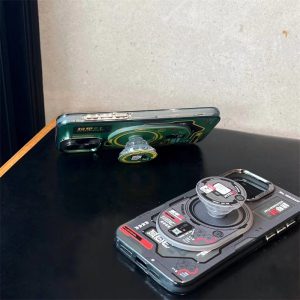 MagSafe対応 ケース ブランド iphone17/17proケース ブランド メンズ iphone16/15pro ケース マグセーフ スマホケース スタンド 付き グリップ iphoneケース 男性 プレゼント おすすめ