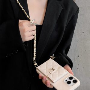 シャネル iphone17/17pro ケース ショルダー chanel