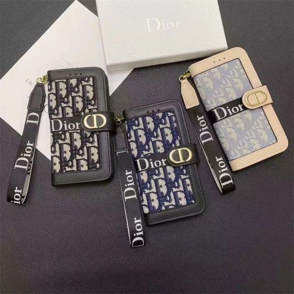 dior スマホケース 手帳型 15pro/iphone15pro max ケース ディオール iphone15/14/13ケース ブランド コピー iphone ケース 手帳型 可愛い iphoneケース ブランド レディース ストラップ カードケース付き