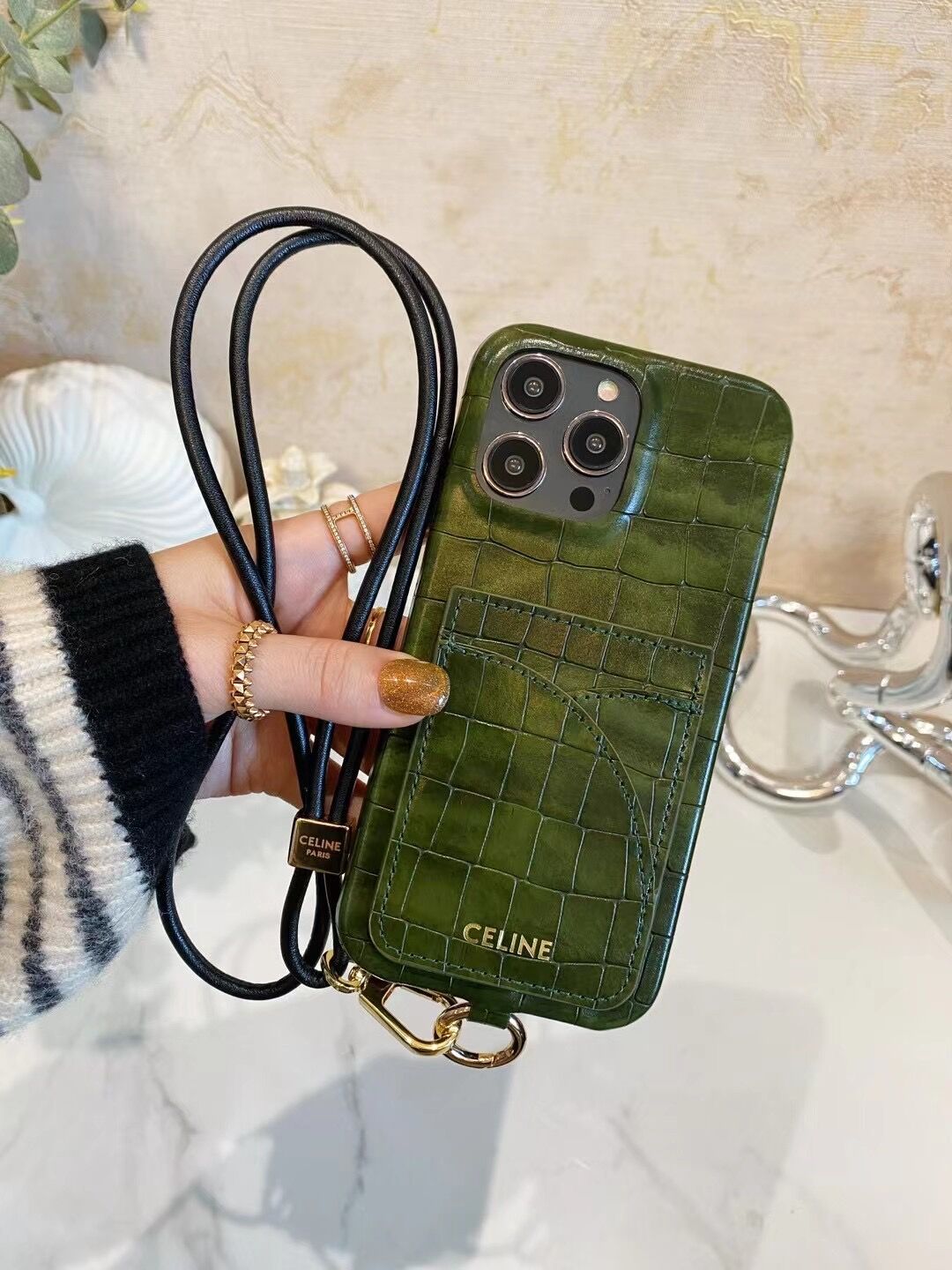 iphone16/15/15pro ケース セリーヌ celine スマホケース iphone 