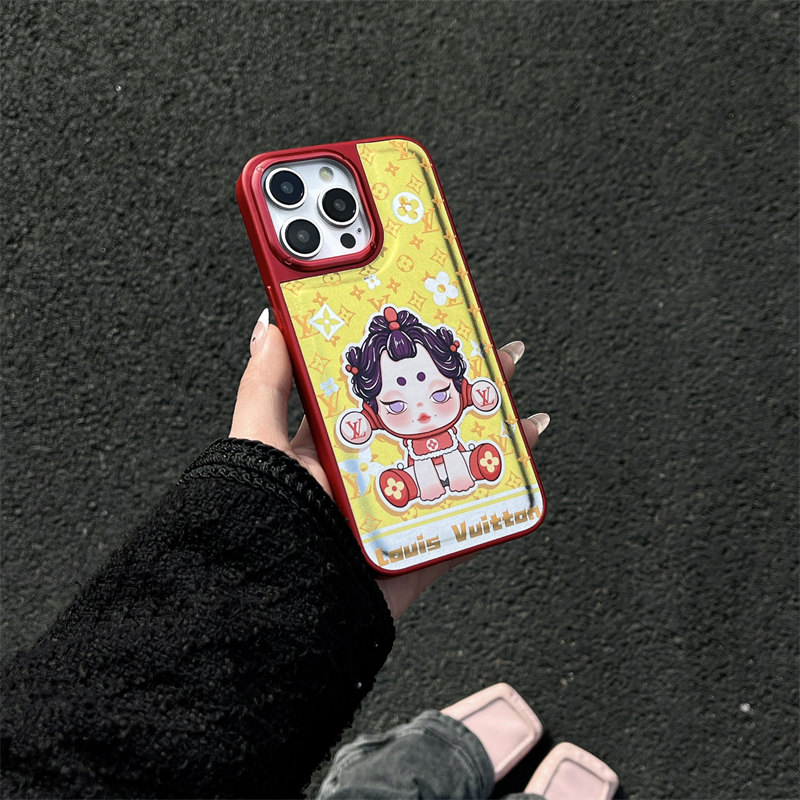 iphoneケース ポップ マート ルイヴィトン サンローラン iphone15 ケース グッチ iphone15pro ケース キャラクター スマホケース シャネル風 アイ フォン14/13 ケース おもしろ