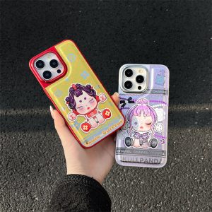 Alternative view of iphoneケース ポップ マート ルイヴィトン サンローラン iphone15 ケース グッチ iphone15pro ケース キャラクター スマホケース シャネル風 アイ フォン14/13 ケース おもしろ