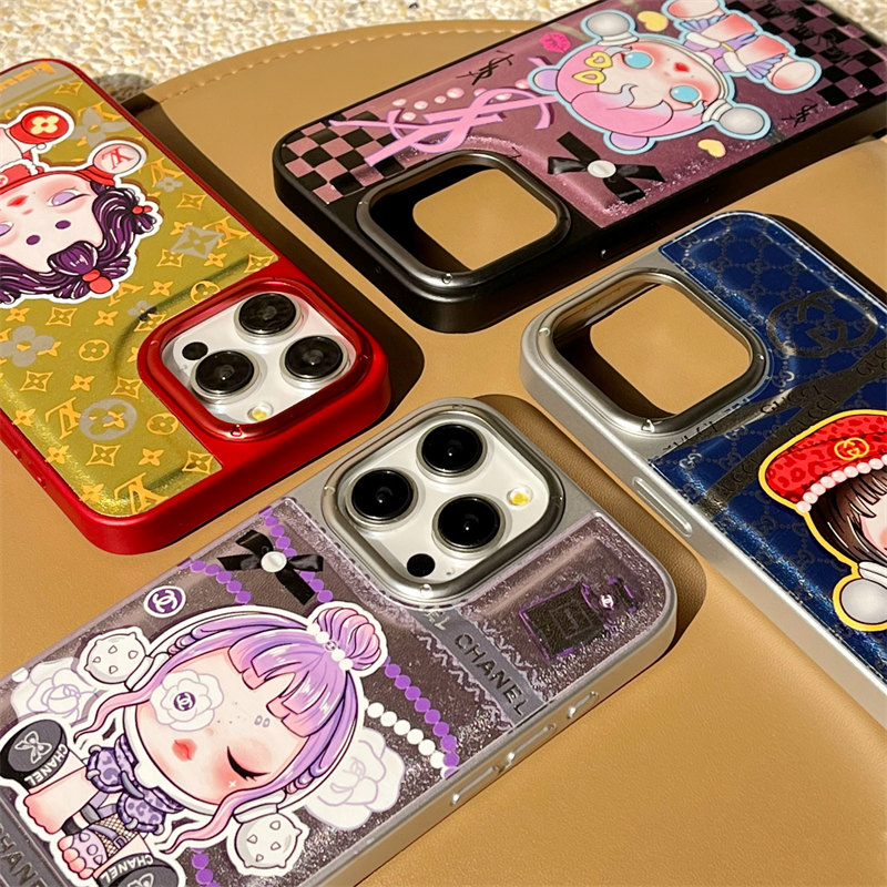 iphoneケース ポップ マート ルイヴィトン サンローラン iphone15 ケース グッチ iphone15pro ケース キャラクター スマホケース シャネル風 アイ フォン14/13 ケース おもしろ