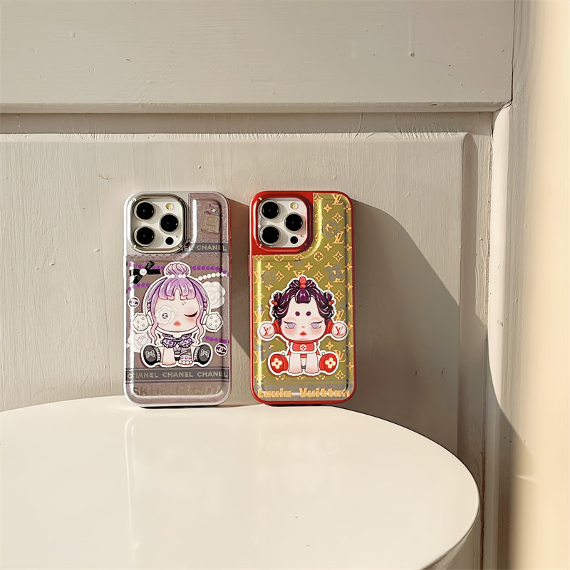 iphoneケース ポップ マート ルイヴィトン サンローラン iphone15 ケース グッチ iphone15pro ケース キャラクター スマホケース シャネル風 アイ フォン14/13 ケース おもしろ