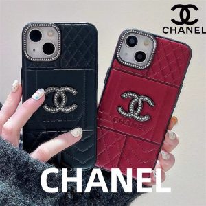 iphone17/17pro ケース シャネル 風 ココマーク chanel スマホケース パロディ iphoneケース 本革 ブランド iphone16/15pro/14 ケース ハイ ブランド コピー スマホケース 大人 可愛い