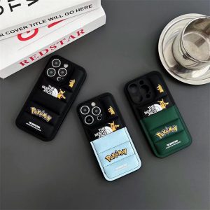 ノースフェイス iphone16/15/15pro ケース かわいい iphoneケース ポケモン ピカチュウ スマホケース キャラクター iphoneケースおしゃれ 韓国 iphone14/13/12 ケース カップル ペア