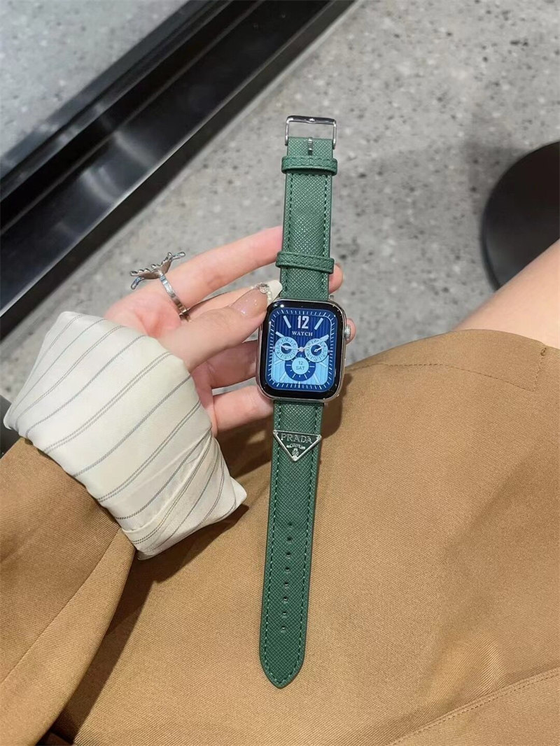 アップル ウォッチ バンド プラダ apple watch レザー バンド