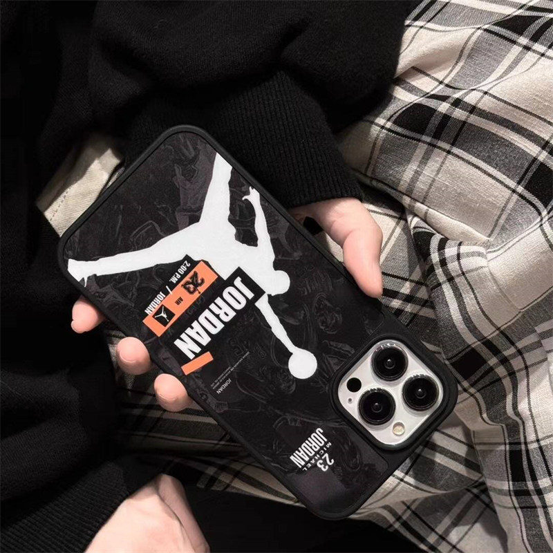 エアー ジョーダン iphone16/15/15pro ケースペア jordan スマホケース iphone14/13/12 ケース スポーツ ブランド iphoneケース カップル スマホケース 高校生 人気