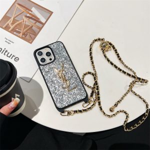 サンローラン スマホケース キラキラ ysl iphone17/16proケース スマホショルダー かわいい iphone15/15plus ケース ブランド レディース iphone14/13ケース 肩掛け チェーン 付き サンローラン スマホケース キラキラ ysl iphone17/16proケース スマホショルダー かわいい iphone15/15plus ケース ブランド レディース iphone14/13ケース 肩掛け チェーン 付き