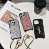 サンローラン スマホケース キラキラ ysl iphone17/16proケース スマホショルダー かわいい iphone15/15plus ケース ブランド レディース iphone14/13ケース 肩掛け チェーン 付き サンローラン スマホケース キラキラ ysl iphone17/16proケース スマホショルダー かわいい iphone15/15plus ケース ブランド レディース iphone14/13ケース 肩掛け チェーン 付き