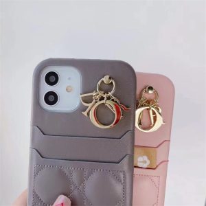 LADY DIOR風 IPhone17/air ケース ディオール iphone16/15plus ケース カード 収納 iphoneケース ハイブランド 女子 iphone14/13 ケース 可愛い iphone12/11 カバー おすすめ