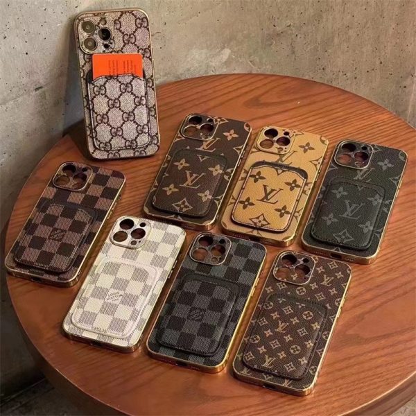 ルイ ヴィトン iphoneケース カード 収納 ヴィトン 携帯ケース iphone15/15plus IPhoneケースハイブランド gucci iphone14/13/12 ケース おしゃれ メンズ スマホケース 背面ポケット