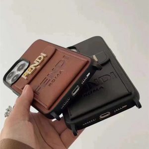 iphone17/16pro ケース フェンディ fendi スマホ ショルダー iphone15/14 ケース ショルダー おしゃれ iphone13/12 ケース カード 収納 iphone ケース ブランド メンズ