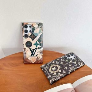 ルイヴィトン ギャラクシー S25 ultraケース ブランド galaxy s24/s24 ウルトラ ケース アンドロイドケース 花柄 galaxy s23/s22 ultra ケース レザー