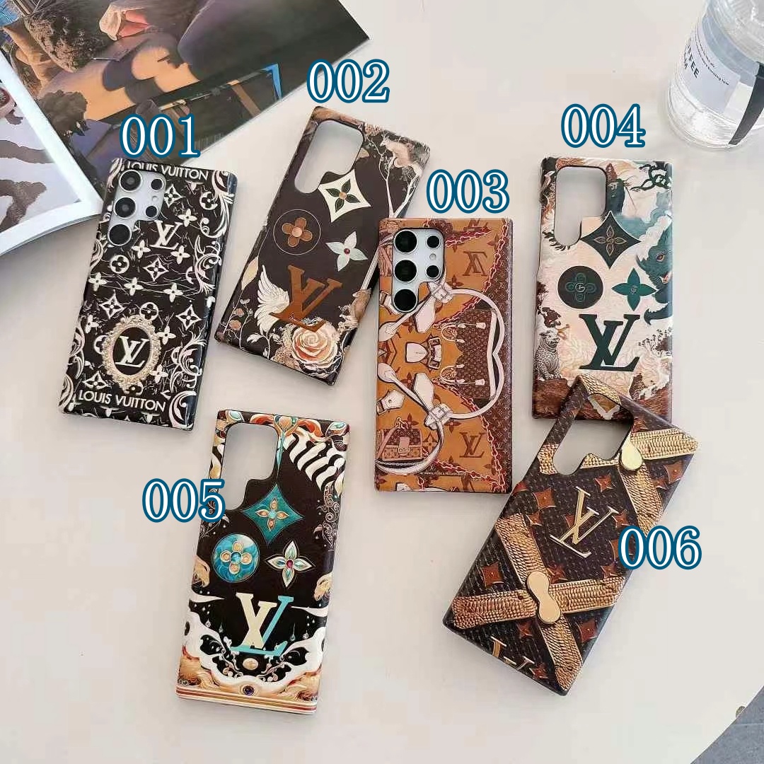 ルイヴィトン ギャラクシー S25 ultraケース ブランド galaxy s24/s24 ウルトラ ケース アンドロイドケース 花柄 galaxy s23/s22 ultra ケース レザー