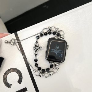 apple watch バンド ヴィヴィアン アップル ウォッチ バンド ブランド パール apple watch ブレスレット アップル ウォッチ バンド 可愛い レディース 