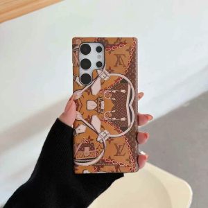 ルイヴィトン ギャラクシー S25 ultraケース ブランド galaxy s24/s24 ウルトラ ケース アンドロイドケース 花柄 galaxy s23/s22 ultra ケース レザー