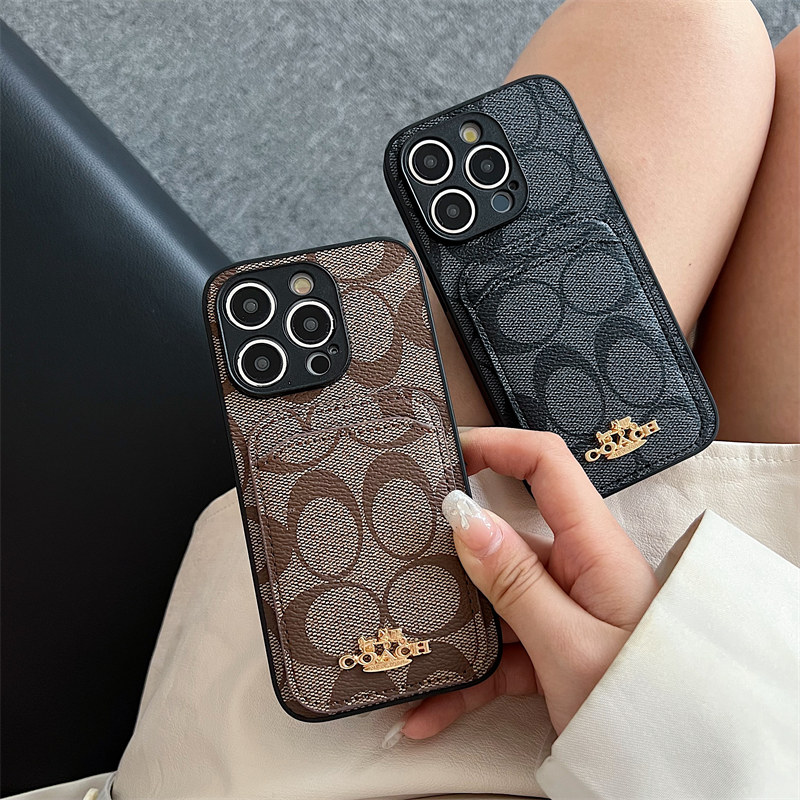コーチ 携帯 ケース iPhone17/17air coach iphone16/16pro ケース iphoneケース カード収納 スマホケース ブランド コピー iphone15/14/13ケース お揃い ブランド プレゼント おすすめ