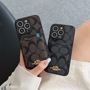 Alternative view of コーチ 携帯 ケース iPhone17/17air coach iphone16/16pro ケース iphoneケース カード収納 スマホケース ブランド コピー iphone15/14/13ケース お揃い ブランド プレゼント おすすめ