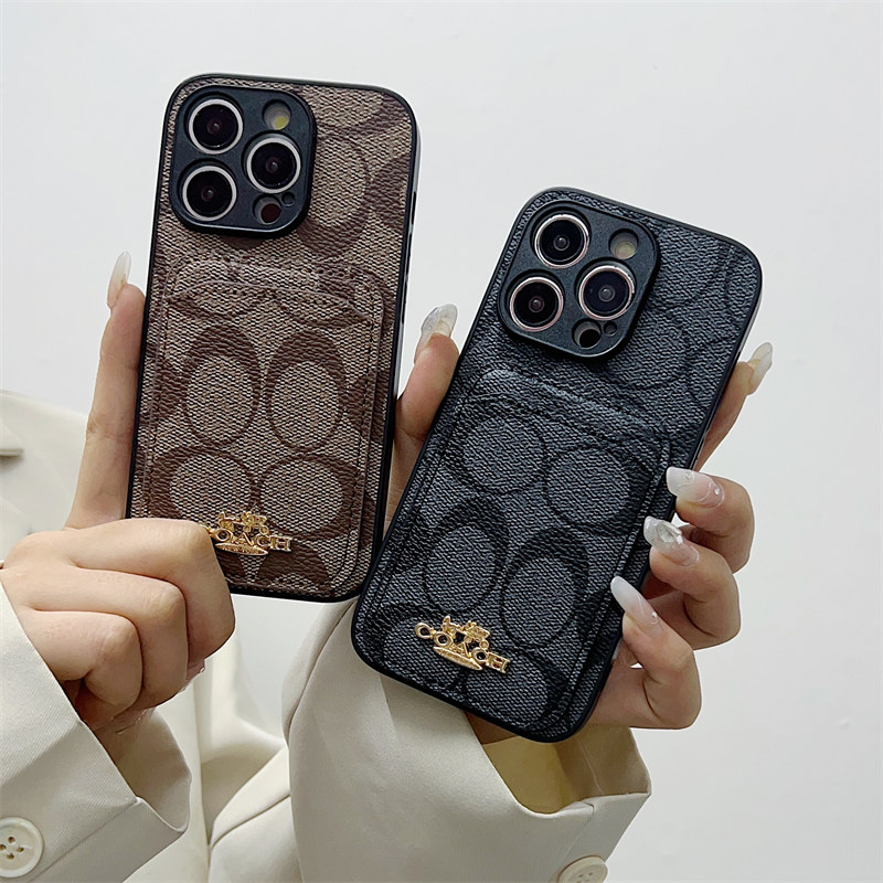 コーチ 携帯 ケース iPhone17/17air coach iphone16/16pro ケース iphoneケース カード収納 スマホケース ブランド コピー iphone15/14/13ケース お揃い ブランド プレゼント おすすめ