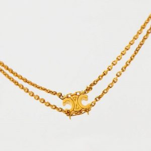 セリーヌ ネックレス 人気 celine トリオンフ ネックレス