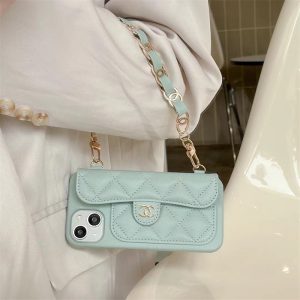シャネル アイフォン17 ケース chanel iphoneケース チェーン