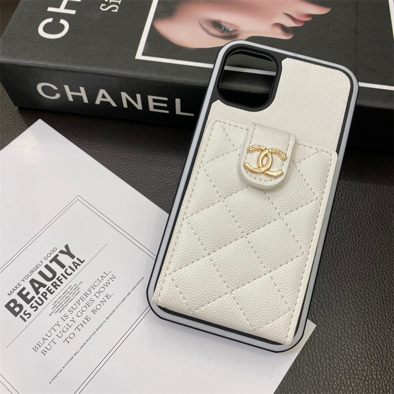 CHANEL ケース キャビアスキン CHANELシャネル キャビアスキン ブラック コインカードケース