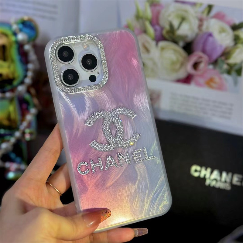 シャネル スマホケース iphone16/16pro chanel iphoneケース キラキラ iphone15/15pro ケース 人気 女子 ブランド iphone14/13/12 ケース ハイ ブランド コピー iphoneケース かわいい