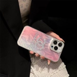 Alternative view of シャネル スマホケース iphone16/16pro chanel iphoneケース キラキラ iphone15/15pro ケース 人気 女子 ブランド iphone14/13/12 ケース ハイ ブランド コピー iphoneケース かわいい