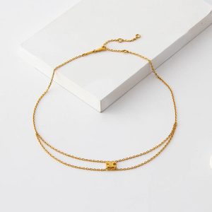 Alternative view of セリーヌ ネックレス 人気 celine トリオンフ ネックレス ネックレス ブランド レディース ゴールド ネックレス ハイ ブランド 人気 ジュエリー ショップ アクセサ