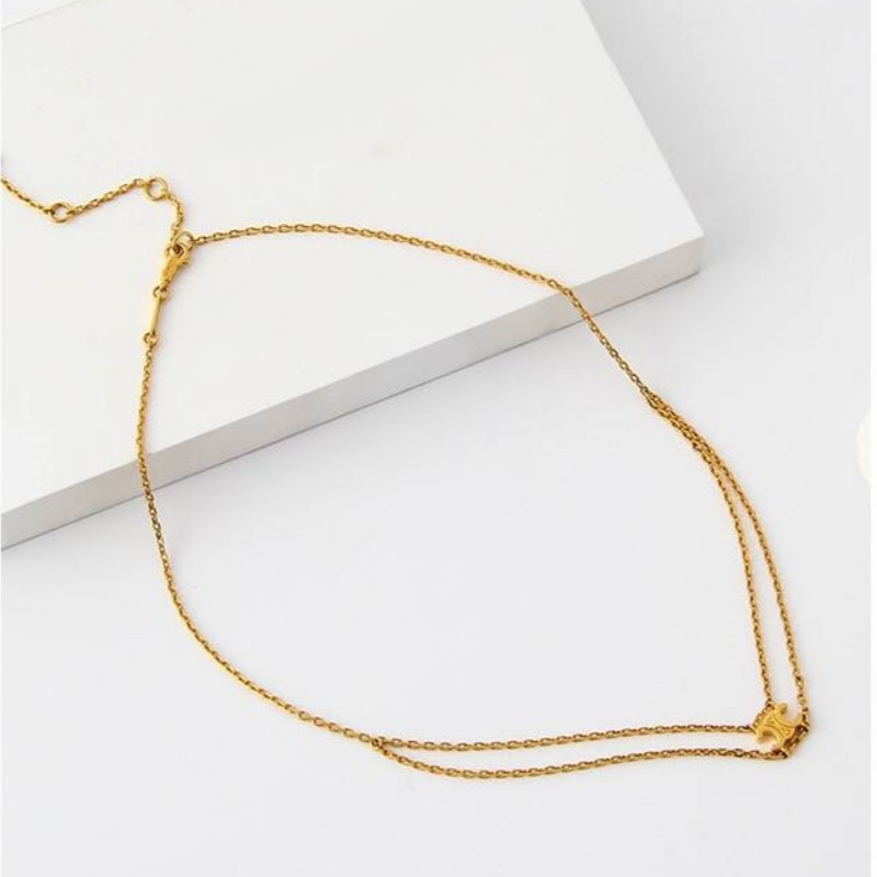セリーヌ ネックレス 人気 celine トリオンフ ネックレス ネックレス ブランド レディース ゴールド ネックレス ハイ ブランド 人気 ジュエリー ショップ アクセサ