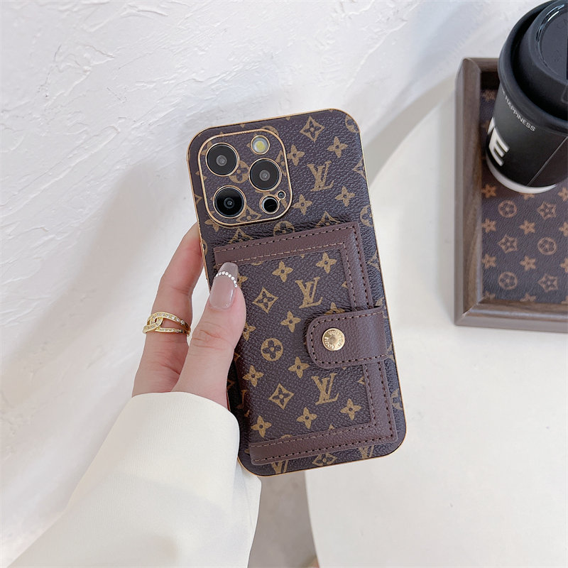 iphone17 ケース ルイ ヴィトン iphone17pro ケース カード 収納 iphone16/15plus ケース ハイ ブランド iphone14/13/12 ケース メッキ iphone11/11pro ケース グッチ コピー