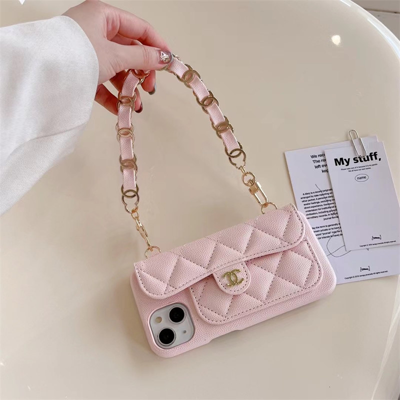 チェーン付き♡シャネル iPhone 16 Pro Max ケース シャネル アイフォン17 ケース chanel iphoneケース チェーン