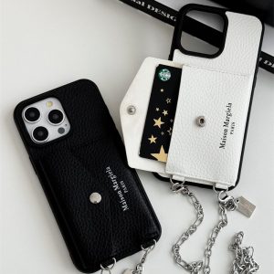 【iPhone15対応】マルジェラ　iPhoneケース　スマホショルダー マルジェラ iphone ケース 16 ショルダー iphone15promax/14