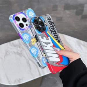 Alternative view of iphone16/16pro ケース nike iphoneケース ナイキ ペア iphone15/15pro max ケース 衝撃 に 強い ブランド iphone14/13 ケース キラキラ ブランド スマホケース おしゃれ 高校生 お揃い カップル