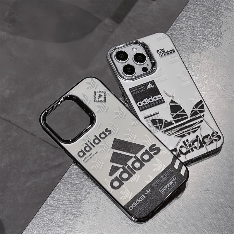 iphone16/16pro ケース アディダス iphoneケース お揃い ブランド adidas スマホケース カップル iphone15/14 ケース 韓国 アイドル iphone13/12 ケース ブランド 人気 メンズ 女子