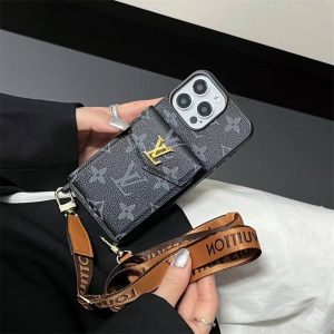極美 ルイヴィトン ジャイアント モノグラム iPhone13Pro ショルダー ルイ ヴィトン iphone17 ケース ショルダー スマホ ショルダー