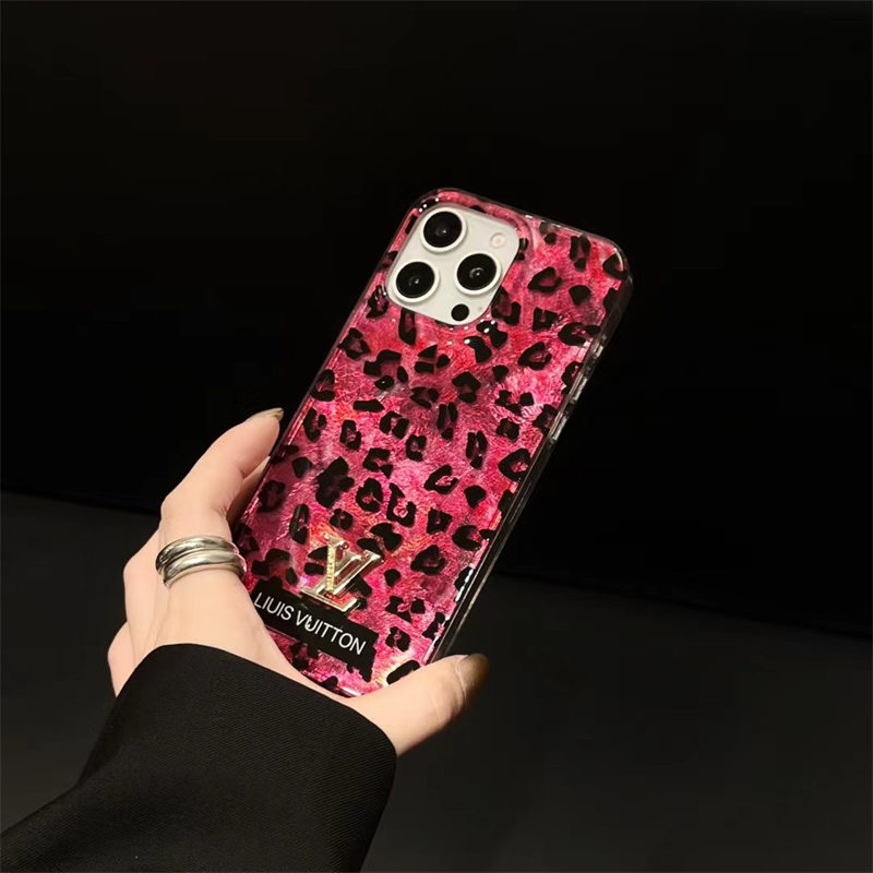 Louis Vuitton ヒョウ柄 レオパード ケース ピンク Louis Vuitton ヒョウ柄 レオパード ケース ピンク iphone16