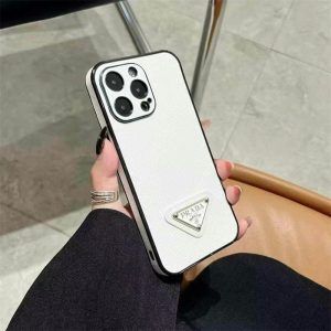 Alternative view of プラダ iphone17/16pro ケース prada アイ フォン15/15プロ ケース iphone14/13/12 ケース メンズ ブランド ハイ ブランド スマホケース お揃い iphone ケース かわいい