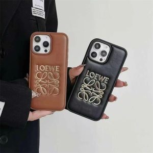 ロエベ スマホケース iphone17 iphone17promax ケース ハイ ブランド loewe iphoneケース 安い iphone16/15/14ケース カップル ブランド iphone ケース メンズ おしゃれ