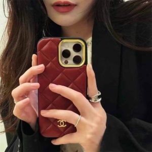 chanel iphone17/16 ケース ラムスキン シャネル アイフォン ケース iphone16pro ケース ハイ ブランド iphone15/14/13 カバー かわいい スマホケース ブランド 人気