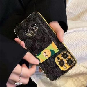coach スマホケース カード入れ iphone17 ケース コーチ iphone