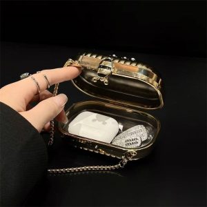 シャネル リップ ケース ショルダー パーティー バッグ ブランド リップ ケース ミラー 付き ショルダー ミニ バッグ レディース chanel 小物