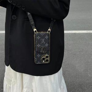 Alternative view of ルイ ヴィトン スマホ ショルダー メンズ ショルダー iphone17/17pro ケース ヴィトン iphone16/16pro ケース カード ケース 付き ブランド iphone15/14/13 ケース カメラ 保護